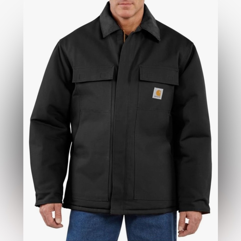 CARHARTT LOOSE FIT FIRM DUCK INSULATED TRADITIONAL COAT 3XL Tall